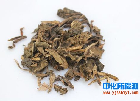 大青葉成分檢測